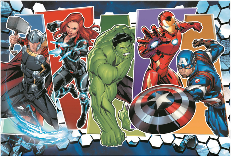 TREFL Avengers: Neporazitelní 60 dílků