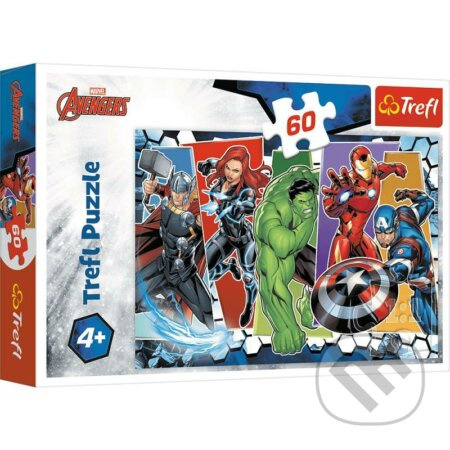 TREFL Avengers: Neporazitelní 60 dílků