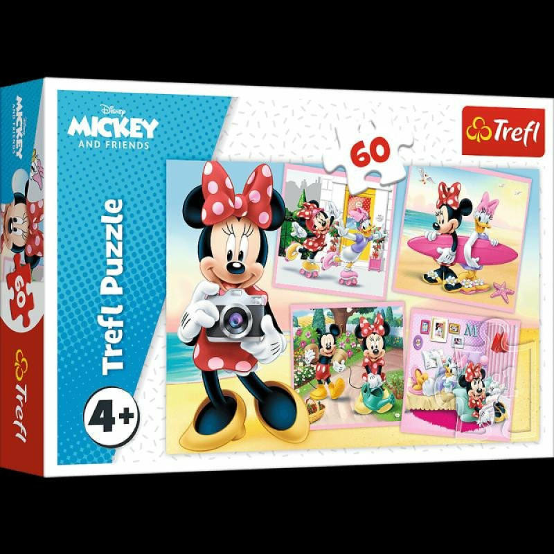 TREFL Půvabná Minnie 60 dílků