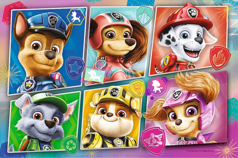 TREFL Puzzle Tlapková patrola ve filmu: Přátelé připraveni k akci 60 dílků