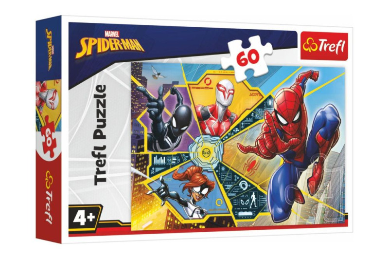 TREFL Spiderman: Na síti 60 dílků