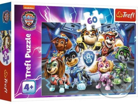 Tlapková patrola: Dobrodružstvo mestských hrdinov - puzzle z kategorie 15 - 60 dílků