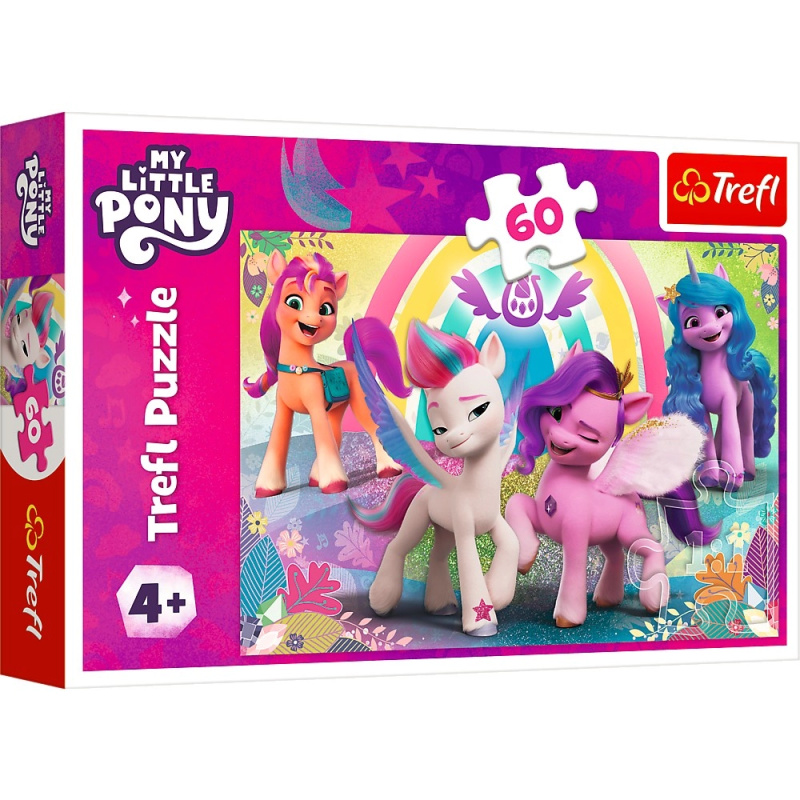 TREFL My Little Pony Ve světě přátelství 60 dílků