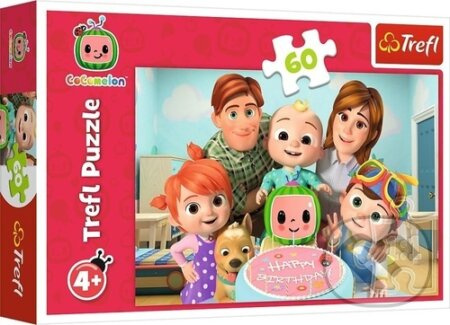 TREFL Cocomelon Úžasný den 60 dílků