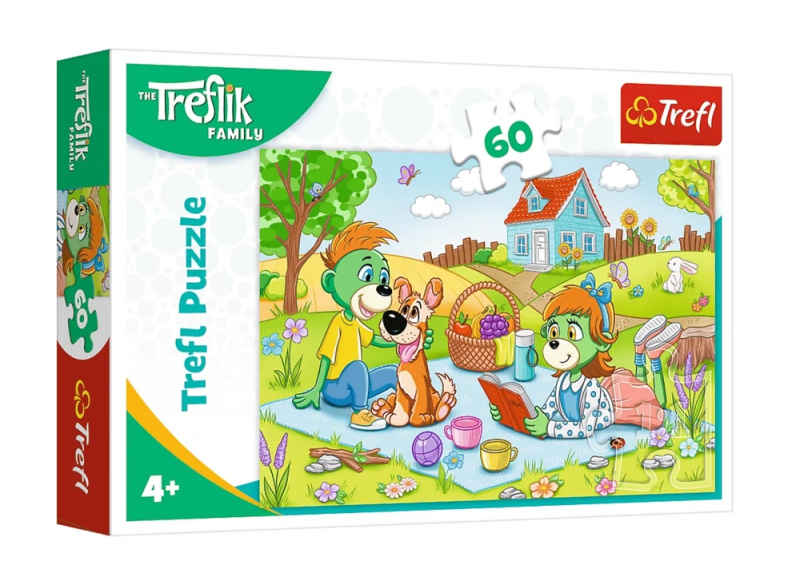Puzzle Rodina Treflíků 60 Dílků