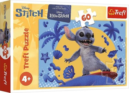 Puzzle Den se Stitchem 60 dílků