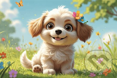 Trefl puzzle štěňátko 60 dílků