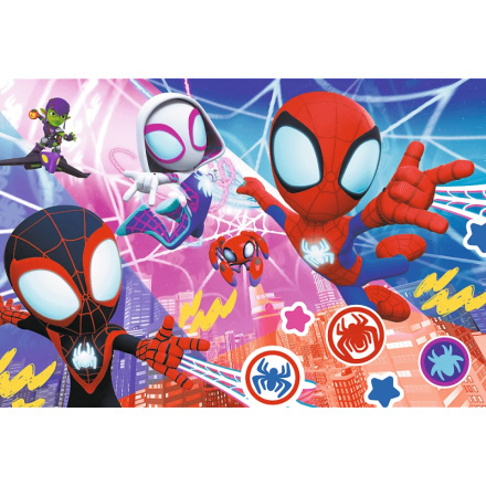 Puzzle Spidey: hrdinské dobrodružství 60 dílků