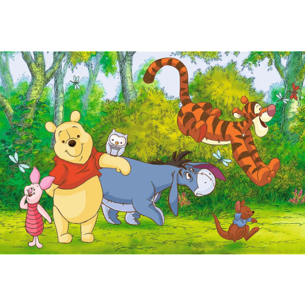 Puzzle Medvídek Pú Chuť medu 60 dílků TREFL