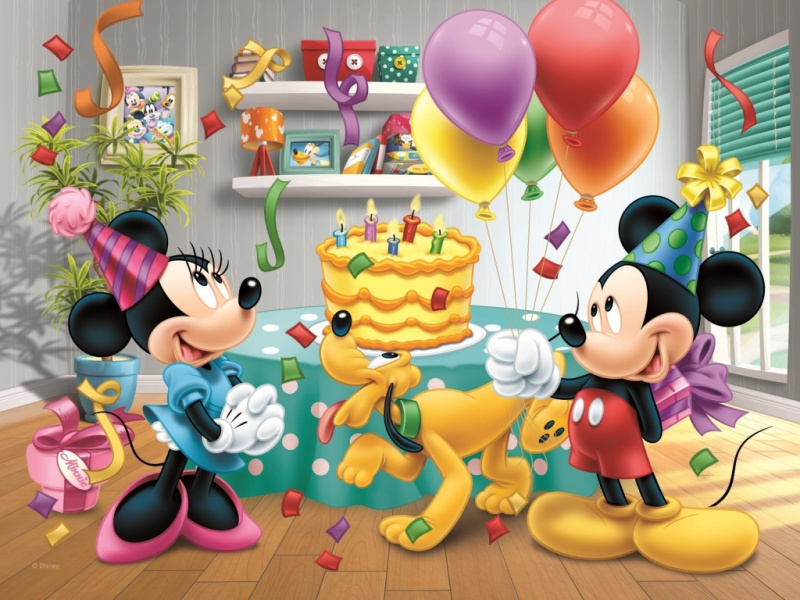 Trefl Mickey Mouse: Oslava 30 dílků
