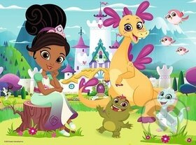 TREFL Puzzle Nella - princezna rytířů: Bezstarostná zábava 30 dílků