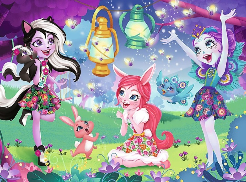 Trefl Enchantimals: Magický svět 30 dílků