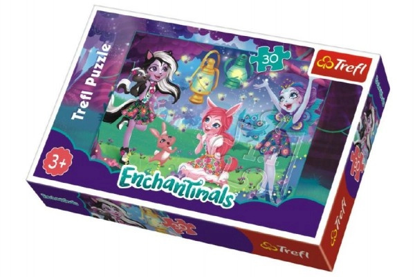 Trefl Enchantimals: Magický svět 30 dílků