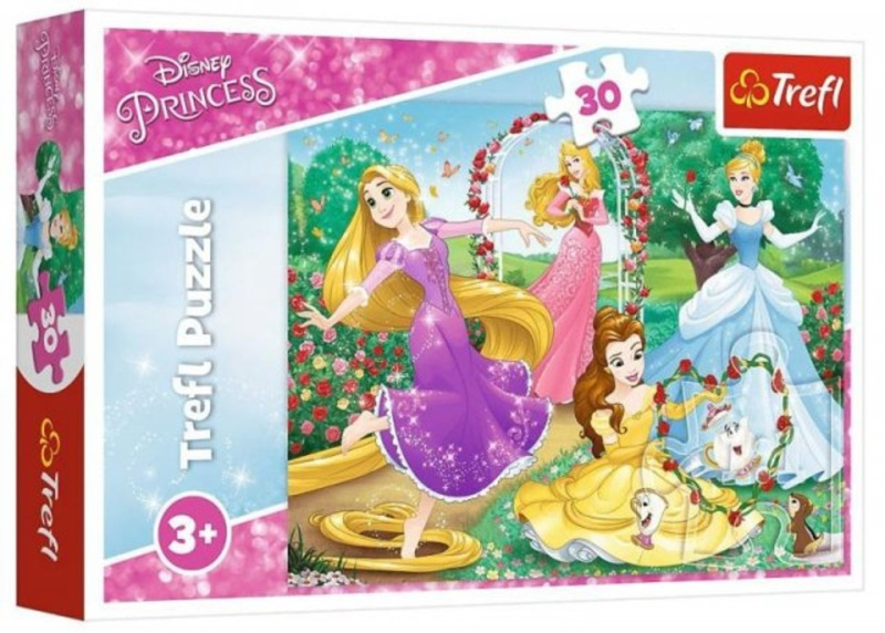 Trefl Disney princezny: Kouzelná melodie 30 dílků