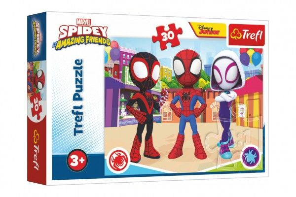 TREFL Puzzle Spidey a jeho úžasní přátelé 30 dílků