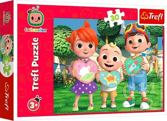 Puzzle 30 dílků Cocomelon Pojďme si hrát společně