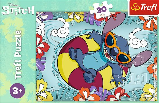 TREFL Lilo&Stitch Na prázdninách 30 dílků