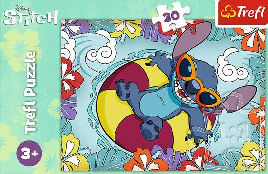 TREFL Lilo&Stitch Na prázdninách 30 dílků