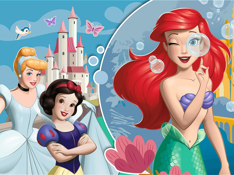 TREFL Disney princezny Krásný princeznovský den 30 dílků