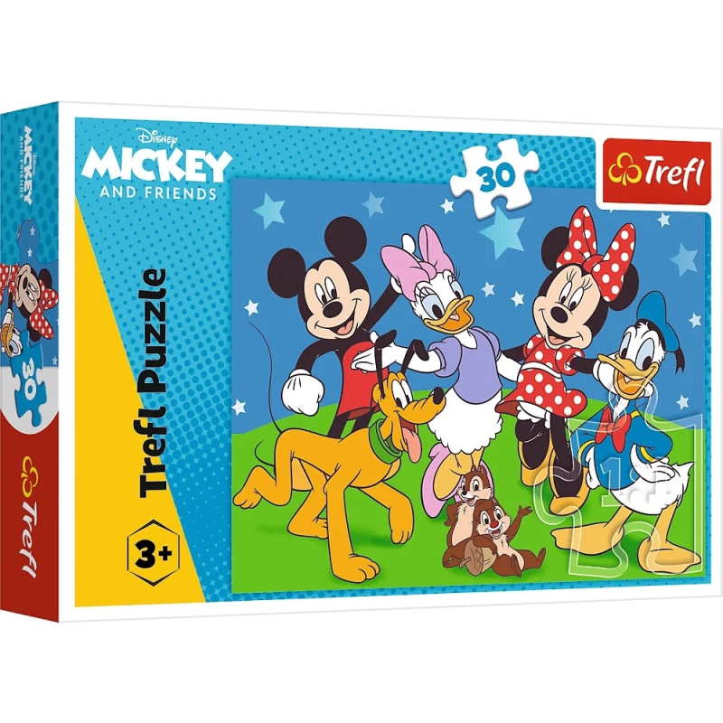 TREFL Mickey Mouse a přátelé 30 dílků