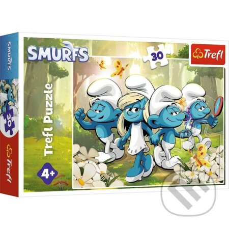 Puzzle Šmoulí Dobrodružství