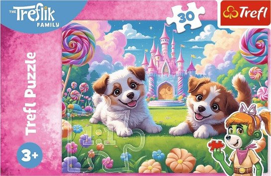 Trefl puzzle svět plný úsměvů 30 dílků