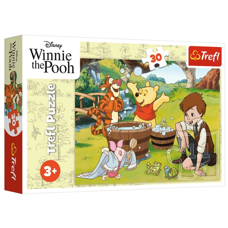 Puzzle 30 – den s Medvídkem PÚ DISNEY