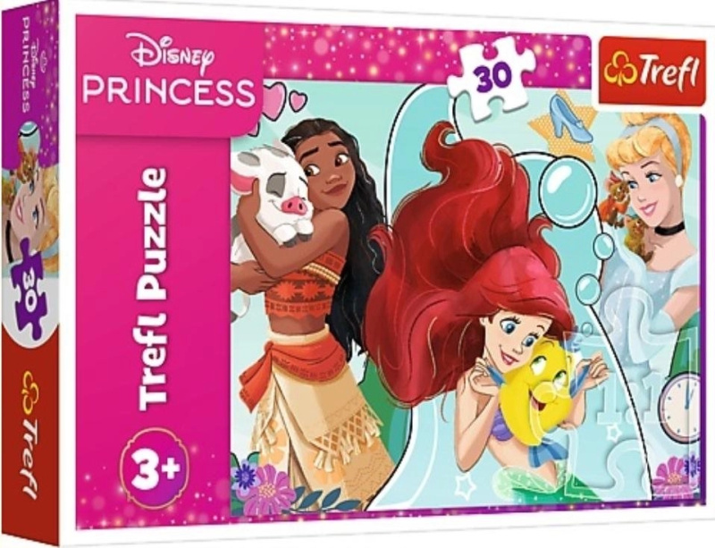 Puzzle 30 dílků Disney Princess – krásné a odvážné