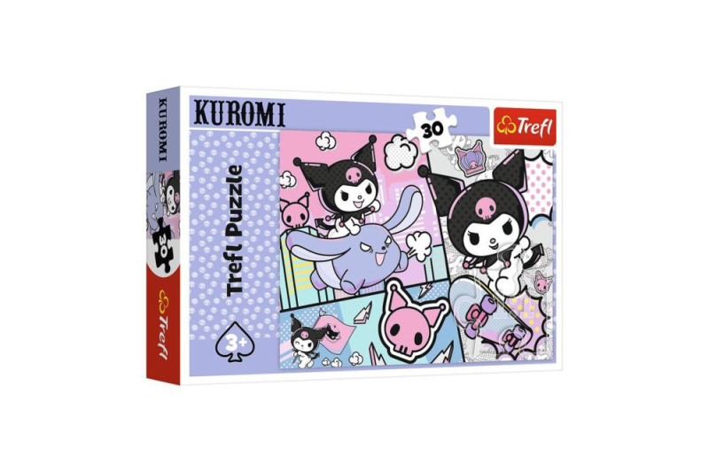 Puzzle Zábava s Kuromi 30 dílků