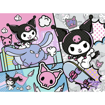 Puzzle Zábava s Kuromi 30 dílků