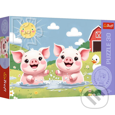 Puzzle Trefl Veselý život na venkově 30 dílků