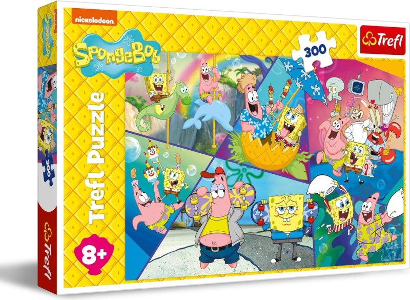 Puzzle SpongeBob v Bikini Bottom 300 dílků
