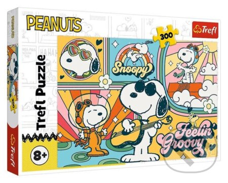 Puzzle Zábavný svět PEANUTS 300 dílků