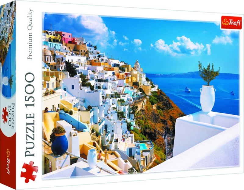 Řecko - Santorini - puzzle z kategorie Přírodní scenérie