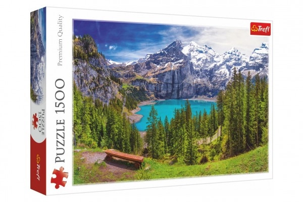 Trefl Jezero Oeschinen Alpy 26166 1500 dílků