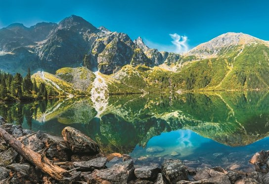 TREFL Jezero Morskie Oko Tatry 1500 dílků