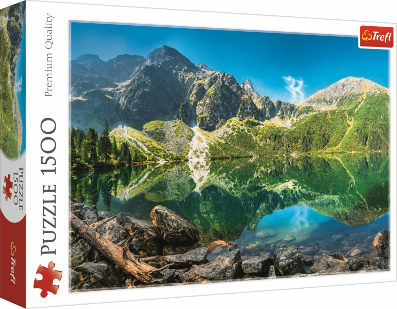 TREFL Jezero Morskie Oko Tatry 1500 dílků