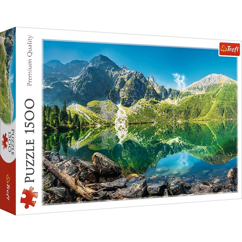TREFL Jezero Morskie Oko Tatry 1500 dílků
