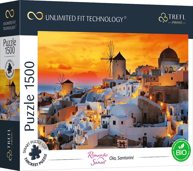 TREFL UFT Romantic Sunset: Oia Santorini 1500 dílků
