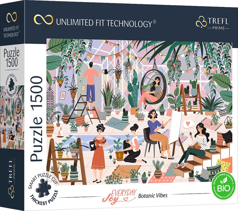 TREFL Puzzle UFT Everyday Joy: Botanická nálada 1500 dílků