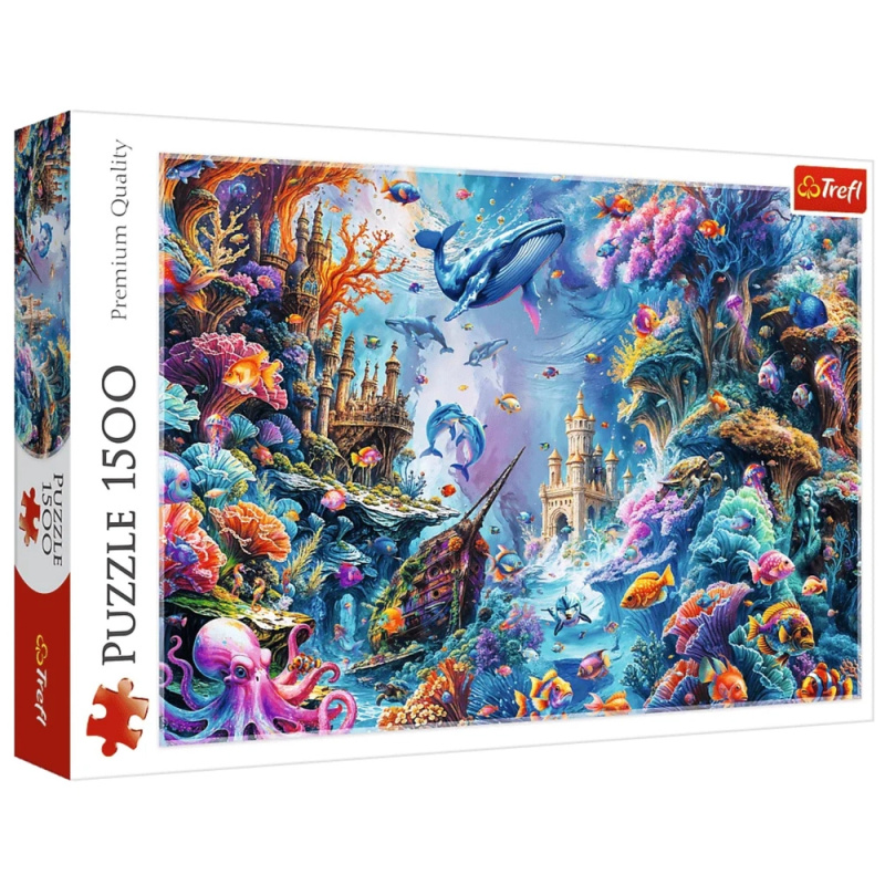 Puzzle 1500 dílků – Podvodní svět TREFL