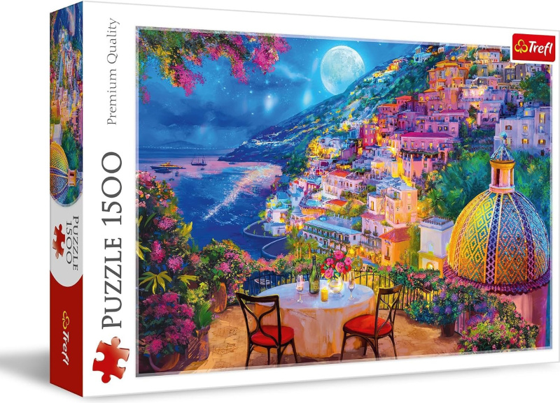 Puzzle 1500 dílků – Rande v Positanu Trefl