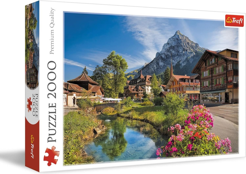 Puzzle 2000 dílků Letní Alpy