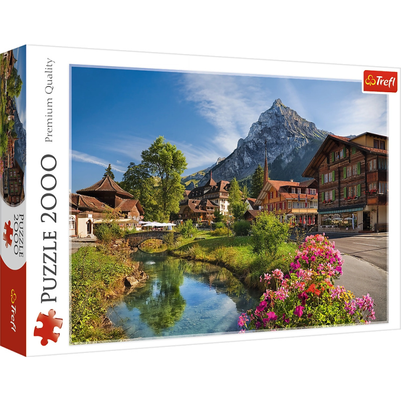 Puzzle 2000 dílků Letní Alpy