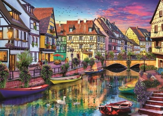 Puzzle 2000 dílků Colmar Francie
