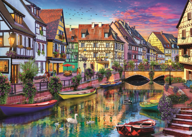 Puzzle 2000 dílků Colmar Francie