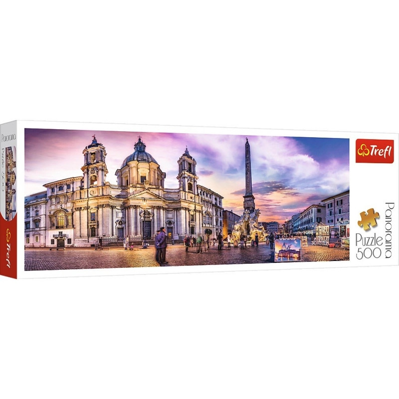 Trefl Piazza Navona Řím 29501 500 dílků