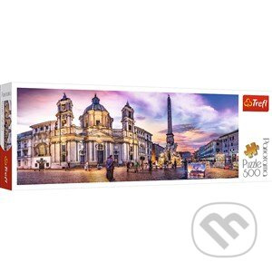 Trefl Piazza Navona Řím 29501 500 dílků