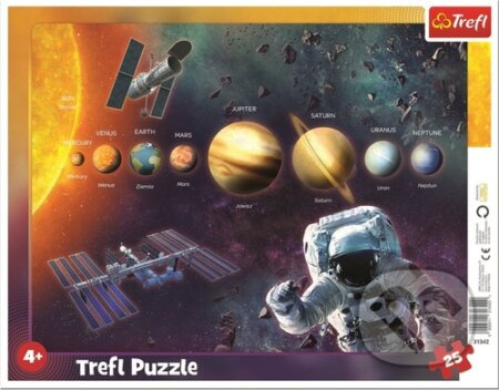 TREFL Puzzle Sluneční soustava 25 dílků