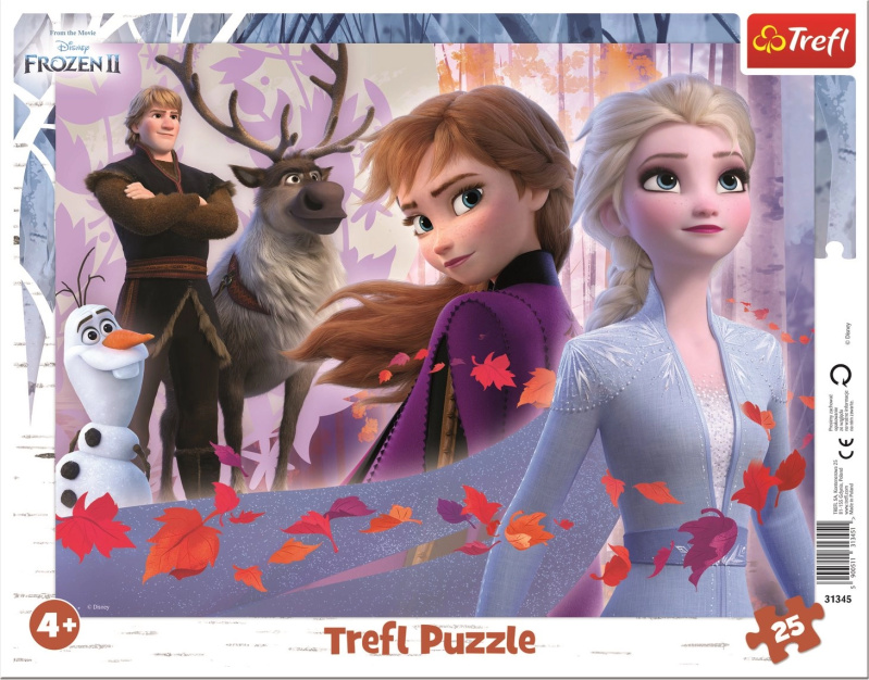 TREFL Puzzle Ledové království: Dobrodružství 25 dílků